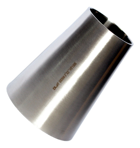 Reducción Concentrica Soldable 2 1/2 - 2 Pulgadas T304 Dlat