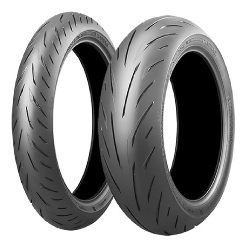 Llanta Delantero Para Moto Bridgestone Battlax Hypersport S22 Sin Cámara De 120/70 Zr17 W 58 X 1 Unidad