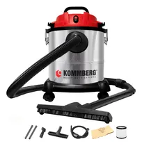 Comprar Aspiradora sopladora Kommberg KB-VC20LD 1400W con filtro HEPA tacho de 20L para polvo y líquidos