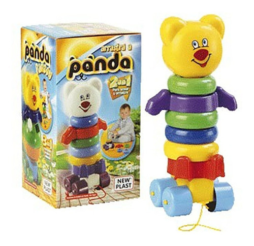 Arma Panda Primera Infancia Arrastre 0163 New Plast