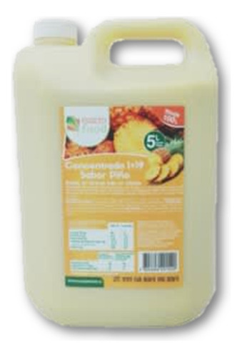 Concentrado Sabor Piña 5lt. (rinde 100 Litros)