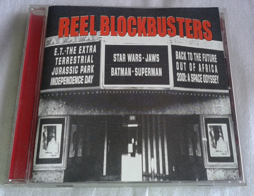 Reel Blockbusters Temas Originales De Peliculas Cd Raro