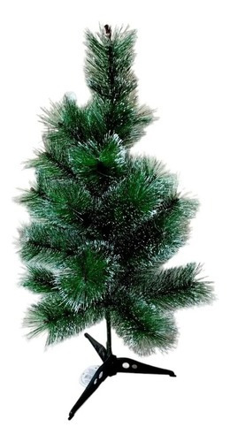 Árvore De Natal 60cm Pequena Pinheiro Verde Nevada 25 Galhos