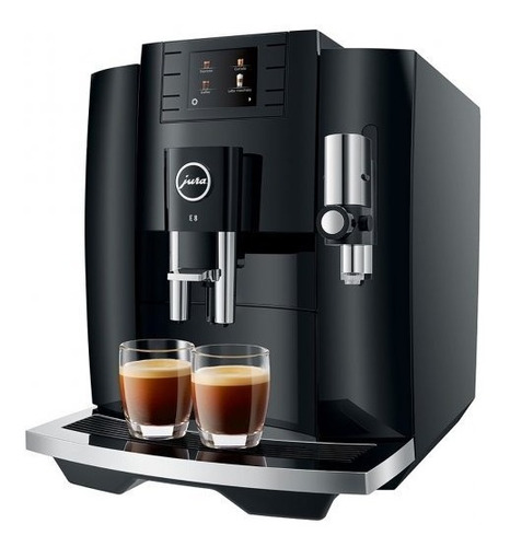 Imagen 1 de 1 de Jura E8 Piano Black Automatic Coffee & Espresso Machine 