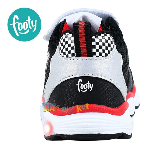 Imagen 5 de 8 de Zapatilla Con Luces Frozen Peppa Paw O Cars Disney Footy