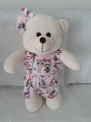 Urso De Pelúcia Ursinha Ursa Lol Com 45cm Sua Fiel Amiga Top