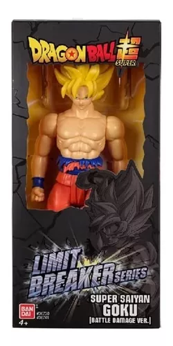 Boneco Articulado - 30 cm - Dragon Ball - Super Saiyan Goku Battle - Fun  Divirta-se