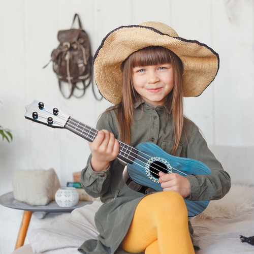 Para Guitarra Y Ukelele Con Estampado De Hipopótamo Para