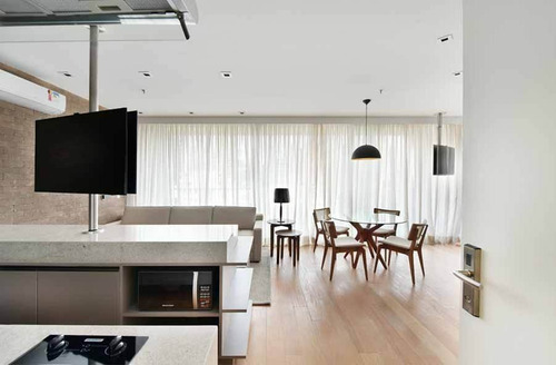 Imagem 17 de 27 de Apartamento Mobiliado 62 Metros, 1 Dormitório, 2 Vagas, Para Locação, R$ 6.700,00 Na R. Elvira Ferraz, 250 Vila Olímpia, São Paulo, Sp - Sp - Ap5579_sales