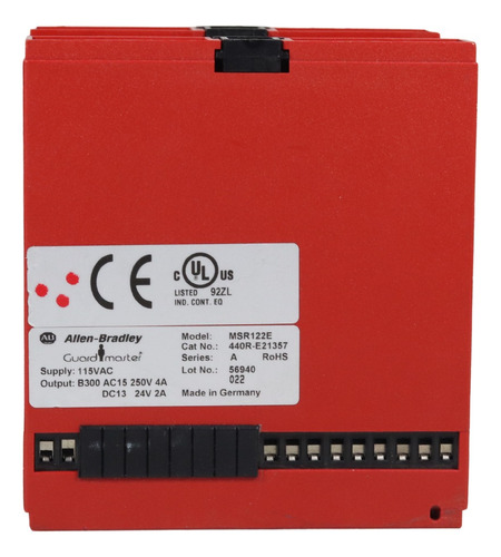 Allen-bradley 440r-e21357 Relé De Seguridad Relevador (Usado)