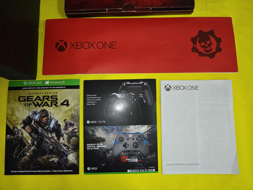 Consola Xbox One S Edicion Limitada Gears Of War Con Caja (Usado)