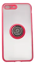 Comprar Funda Iphone 7, 8,plus Uso Rudo Con Anillo Mattering Rojo Iphone 8 Plus