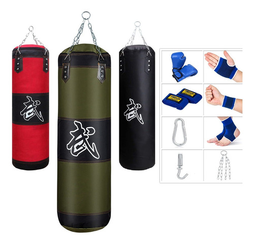 Sfeexun Bolsa Pesada Para Niños, Juego De Saco De Boxeo De.