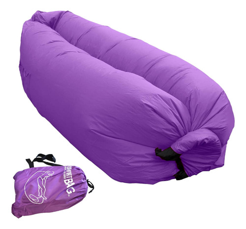 Colchon Inflable Game Power Sofa Inflable Morado 250x70 Cms