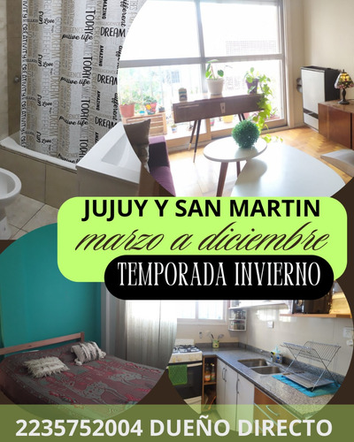 Alquiler Temporario Estudiantes Mar Del Plata (9 Meses)