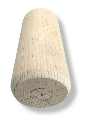 Patas De Madera Para Spring Box Cilíndricas 25 Cm. 4 Piezas