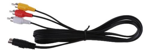 1.5 Meter S-video 7-pin A 3 Rca Cable Para Tv 5ft