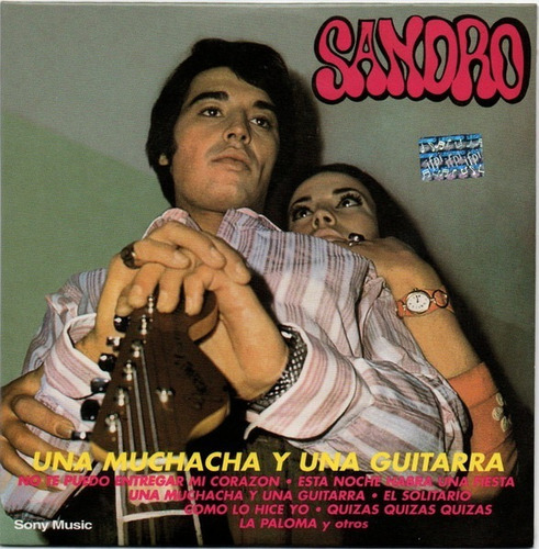 Sandro Una Muchacha Y Una Guitarra Cd Nuevo Musicovinyl