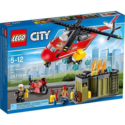 Todobloques Lego 60108 City Unidad De Lucha Contra Incendios