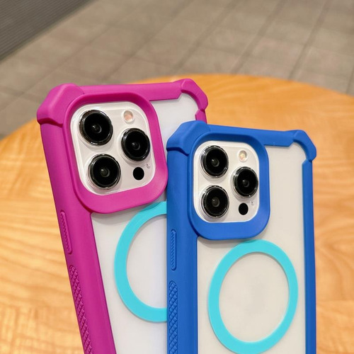 Funda Para iPhone Uso Rudo Defender 2 En 1 Con Magsafe