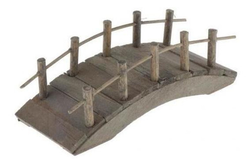 6 Modelo De Puente De Madera En Miniatura Para 1/12 Pequeña
