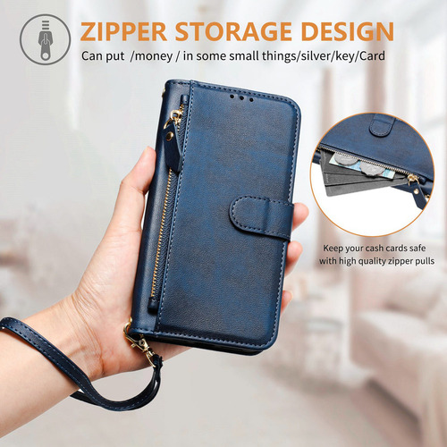 Funda De Piel Tipo Cartera Para Teléfono Inteligente Honor X8 X8a X8b X8c