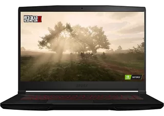 Laptop Gamer Msi Thin Gf63 Negra 15.6 , Intel Core I5 Core I7 10750h 8gb De Ram 512gb Ssd, Nvidia Geforce Gtx 1650 Max-q 60 Hz 1920x1080px Windows 10 Home