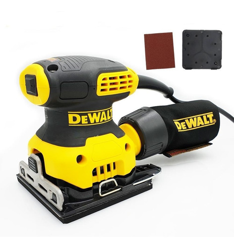 Lijadora Orbital Dewalt De 1/4 De Hoja Dwe6411 B3