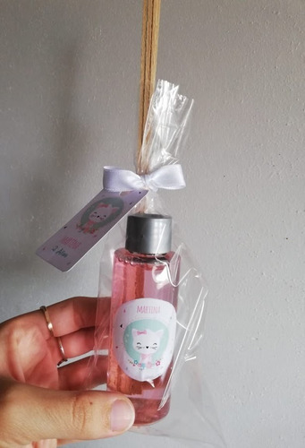 Difusor Pet Cristal + Varilla + Esencia X16 Día De La Madre