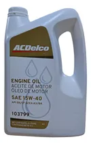 Comprar Aceite Mineral 15w40 Acdelco 10w40 4 Litros Api Sn\u002Fcf