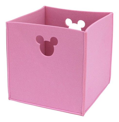 Contenedor En Fieltro Para Niños De  Minnie Mouse Color