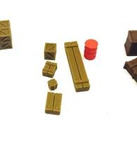Comprar Cajas X 5 Escala 1\u002F87 Ho Ferromodelismo Trenes Maquetas 3d