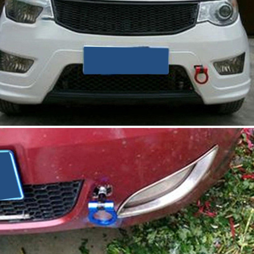 De Remolque De Remolque Plegable De Automóviles De Rojo