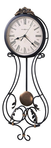 Relojes De Pared Howard Miller Peacock Ii, Gris Carbón