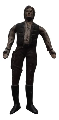Muñeco Star Wars Antiguo Goma Para Restaurar Hans Solo (Usado)