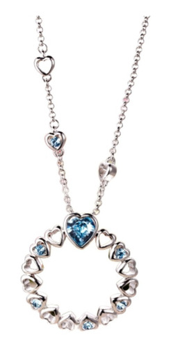 Collar Largo Cristales Swarovski  - Corazones Joyas Mujer