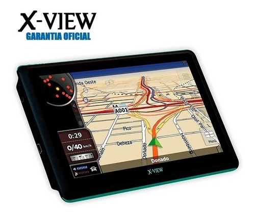 Gps X-view Navigator 7 Tv Hd  Pantalla 7 Alertas
