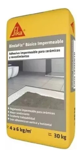 Sika Bindafix Pegamento Ceramica - Cotización Mayorista