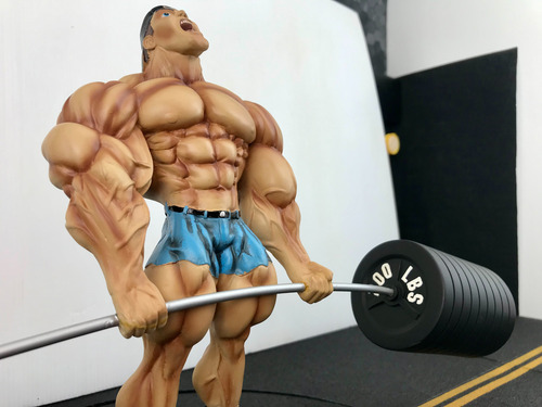 Estátua Bobybuilder Max Dead Lift Extreme Figures Original (Usado)