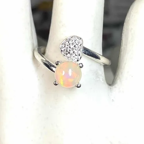 Anillo compromiso opalo new arrivals