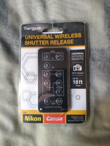 Targus Universal Wireless Shutter (canon, Nikon, Sony...)