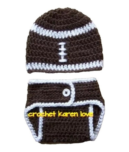 Gorro Y Calzoncito Tejido A Crochet