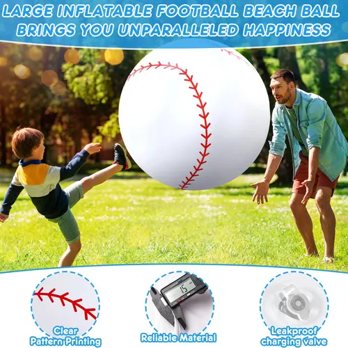 Lewtemi 3 Pelotas Inflables Gigantes Deportivas Grandes Para