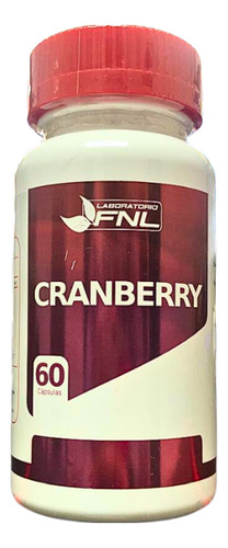 Cranberry Fnl 60 Cápsulas 500mg Antioxidante Sabor No Aplica