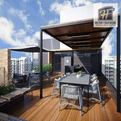 Imagem 8 de 30 de Flat Com 1 Dormitório À Venda, 18 M² Por R$ 175.792 - Bessa - João Pessoa/pb - Fl0078