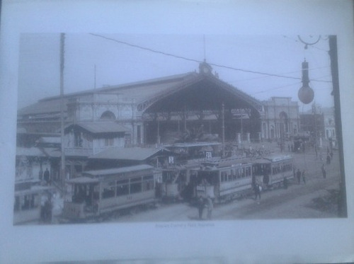 Foto Estación Central Plaza Argentina / May 1920 / Chilectra