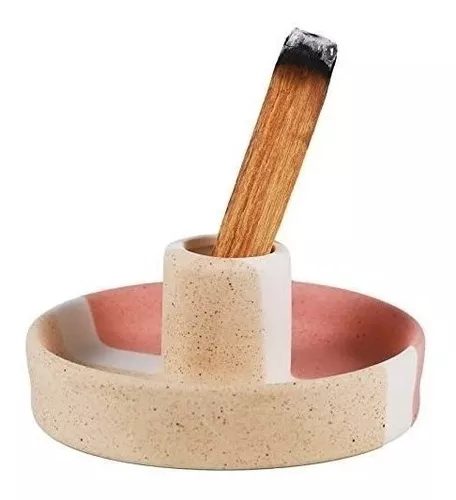  YIVIVEN Soporte de Palo Santo en forma de corazón, quemador de Palo  Santo, Quemador de soporte de Palo Santo (Santo Palo no incluido), soporte  de cerámica para Palo Santo : Hogar