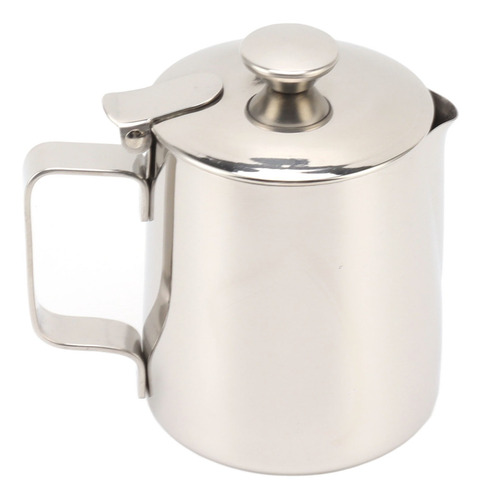 Jarra De Capuchino De Acero Inoxidable Para Espumar Leche Y