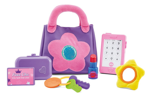 Kidoozie My First Purse - Bolso De Juego De Simulacion Con C