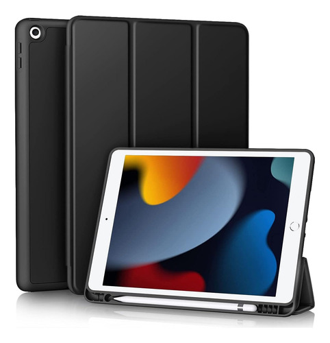 Funda Para iPad 9ª 8ª 7ª Gen iPad 10.2 Ranura Pencil Smart